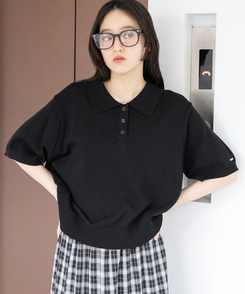 RAGEBLUE（レイジブルー） ポロシャツ ポロ 「Bloomy Yarn Knit