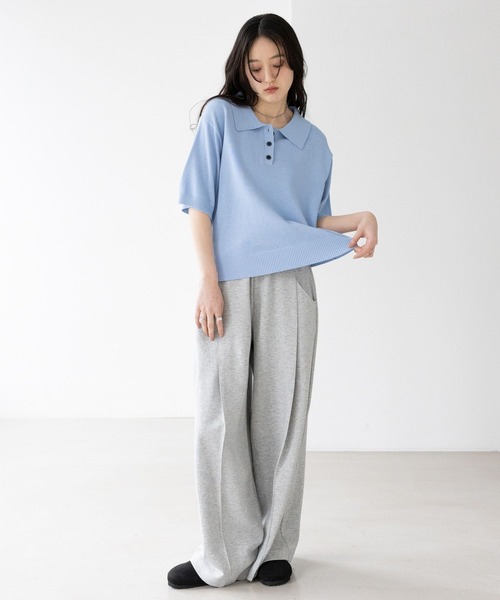 RAGEBLUE（レイジブルー） ポロシャツ ポロ 「Bloomy Yarn Knit