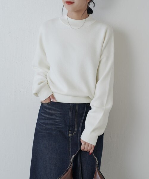 「Lui's」 長袖ニット FREE グレー レディース_画像2