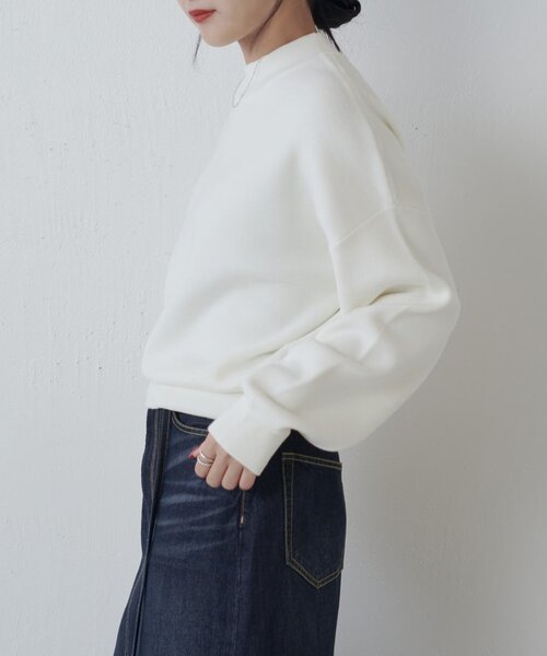 「Lui's」 長袖ニット FREE グレー レディース_画像4