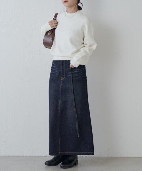 「Lui's」 長袖ニット FREE グレー レディース_画像5