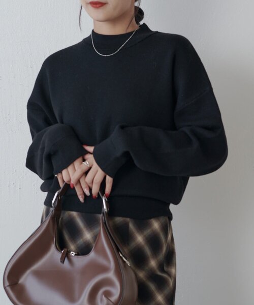 「Lui's」 長袖ニット FREE グレー レディース_画像9