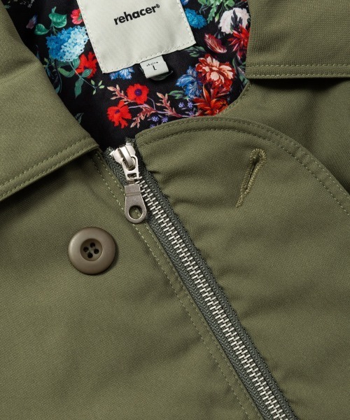 「rehacer」 ジャケット SMALL カーキ メンズの画像