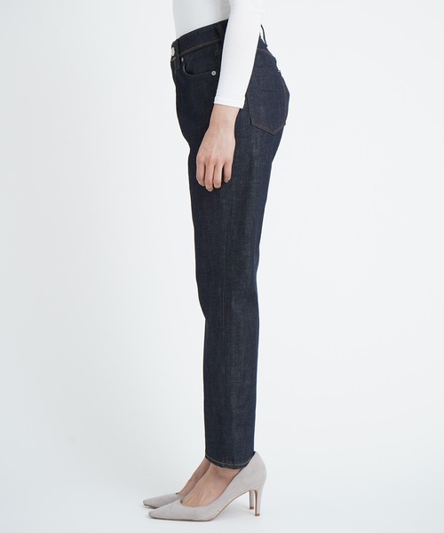 「YANUK」 デニムパンツ 24inch ネイビー レディース_1