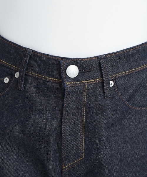 「YANUK」 デニムパンツ 24inch ネイビー レディース_3