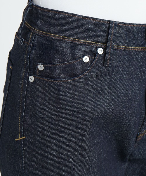 「YANUK」 デニムパンツ 24inch ネイビー レディース_4