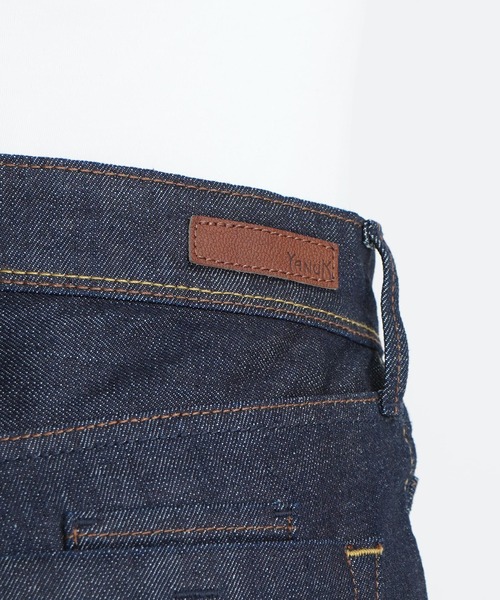 「YANUK」 デニムパンツ 24inch ネイビー レディース_6