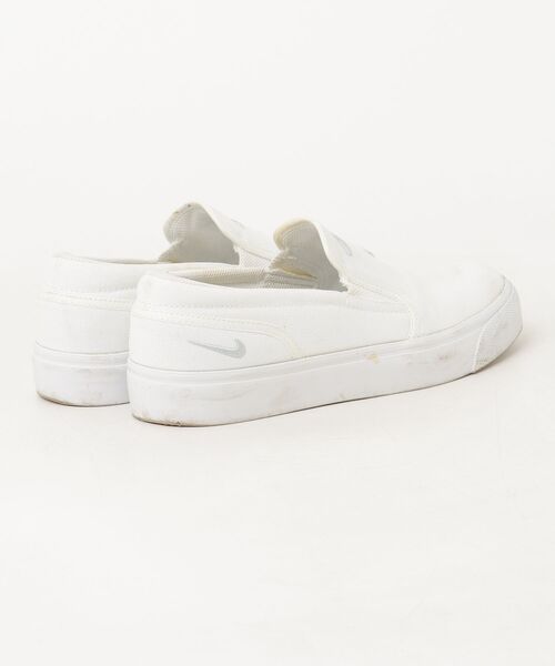 「NIKE」 スリッポン 25cm ホワイト メンズ_画像2