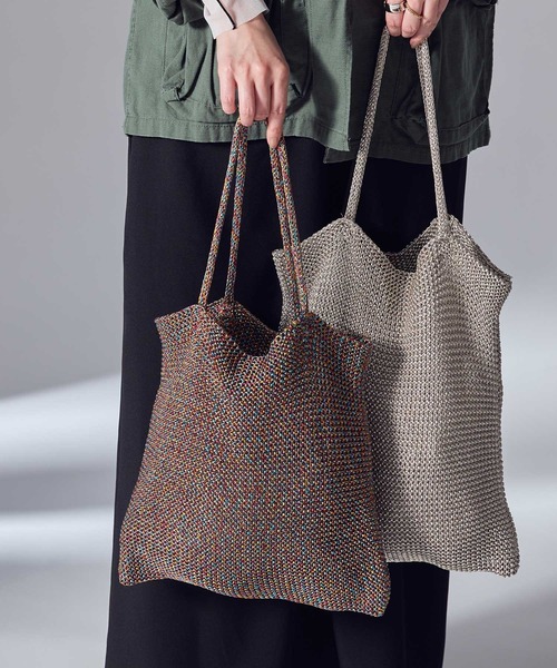 Gready Brilliant(グレディブリリアン) トートバッグ ラメメッシュ Gready Brilliant(グレディブリリアン) トートバッグ ラメメッシュ
