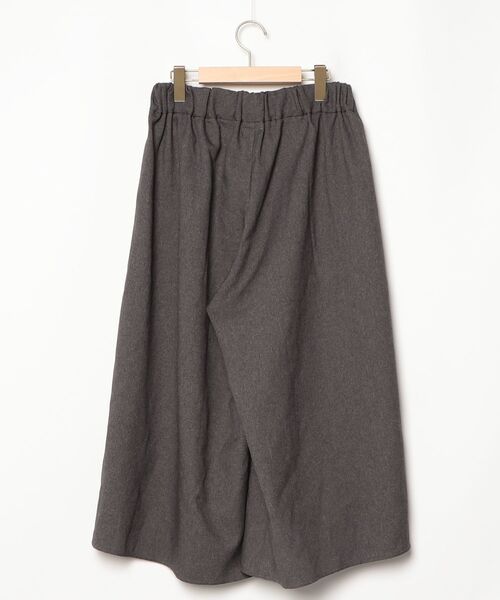 「CLOTH&CROSS」 クロップドパンツ - グレー レディース_画像2
