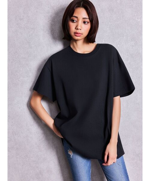 GYDA（ジェイダ） tシャツ 半袖 LAXAメッシュBIG Tシャツ レディース