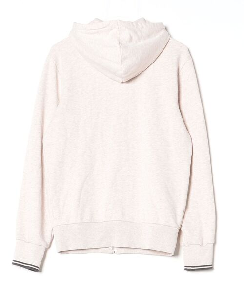 FRED PERRY（フレッドペリー） ジップアップパーカー S ホワイト系