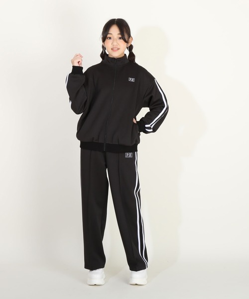 「PINKHUNT」 「KIDS」ジャージパンツ 160cm ブラック キッズ_画像6
