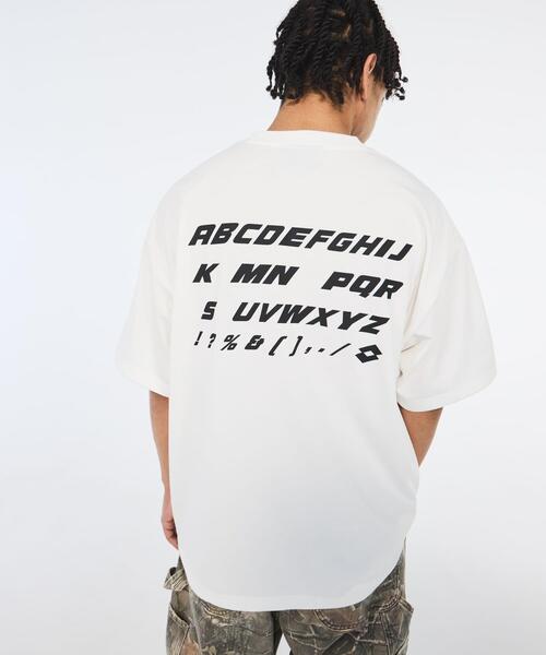 LOTTO（ロット） tシャツ LOTTO ALPHABET PRINT SHORT-SLEEVE T-SHIRTS