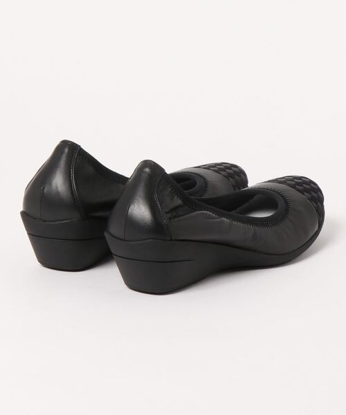 「COMPOSITION9」 フラットパンプス 23.5cm ネイビー レディース_画像2