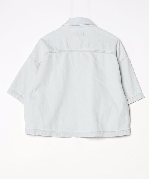 「AGOLDE」 半袖シャツ S ブルー レディース_画像2