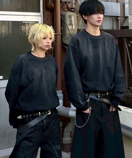 Chikashitsu+（チカシツプラス） トレーナー スウェット メンズ
