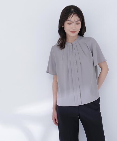 NATURAL BEAUTY BASIC（ナチュラルビューティーベーシック） ブラウス NATURAL BEAUTY BASIC フロントタックブラウスM