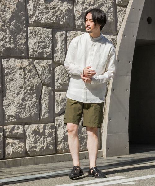 「URBAN RESEARCH ROSSO MEN」 長袖シャツ MEDIUM ブラック メンズ_画像5