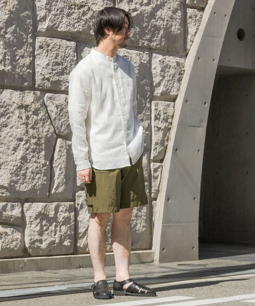 「URBAN RESEARCH ROSSO MEN」 長袖シャツ MEDIUM ブラック メンズ_画像6