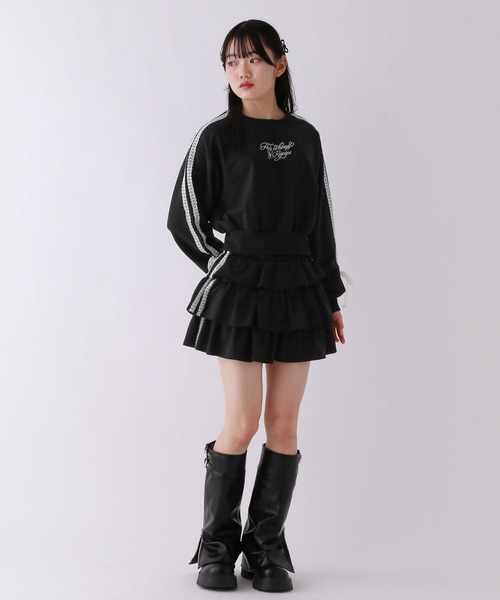 「repipi armario」 「KIDS」セットアップ LARGE ピンク キッズ_画像3
