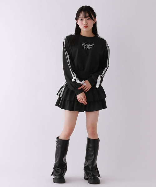 「repipi armario」 「KIDS」セットアップ LARGE ピンク キッズ_画像4
