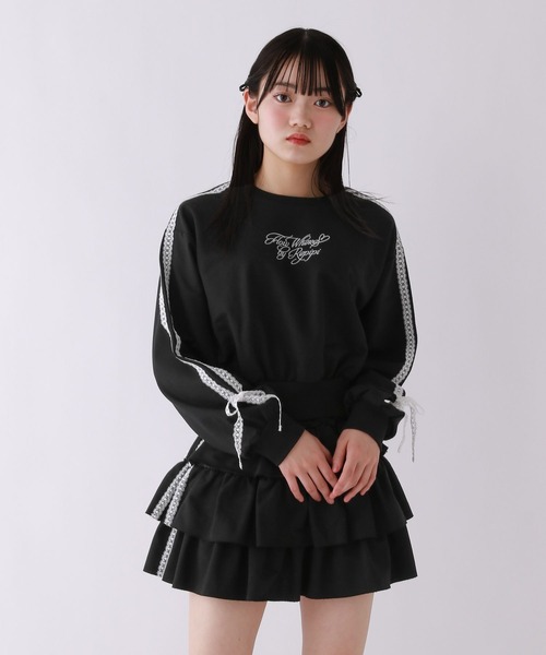 「repipi armario」 「KIDS」セットアップ LARGE ピンク キッズ_画像6