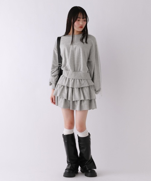「repipi armario」 「KIDS」セットアップ LARGE ピンク キッズ_画像7