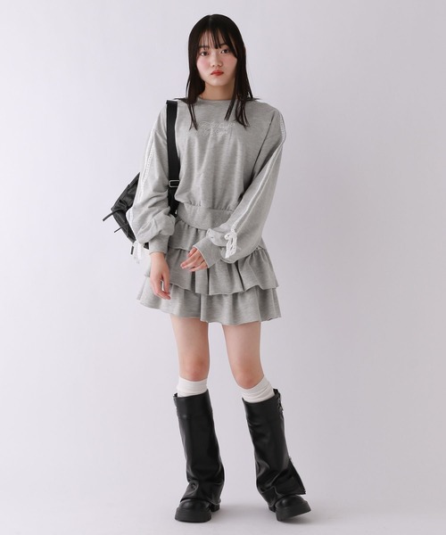 「repipi armario」 「KIDS」セットアップ LARGE ピンク キッズ_画像8