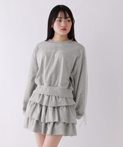 「repipi armario」 「KIDS」セットアップ LARGE ピンク キッズ_画像9