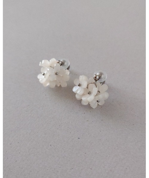 イヤリング 「推しに愛されるアクセサリー」こぼれる小花の2wayイヤリング（サージカルステンレス）(MA) レディース メンズ_14