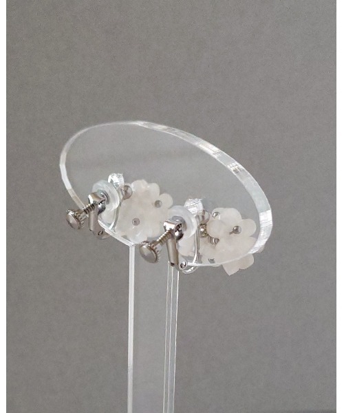 イヤリング 「推しに愛されるアクセサリー」こぼれる小花の2wayイヤリング（サージカルステンレス）(MA) レディース メンズ_16