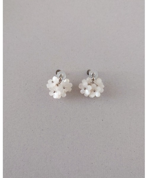 イヤリング 「推しに愛されるアクセサリー」こぼれる小花の2wayイヤリング（サージカルステンレス）(MA) レディース メンズ_18