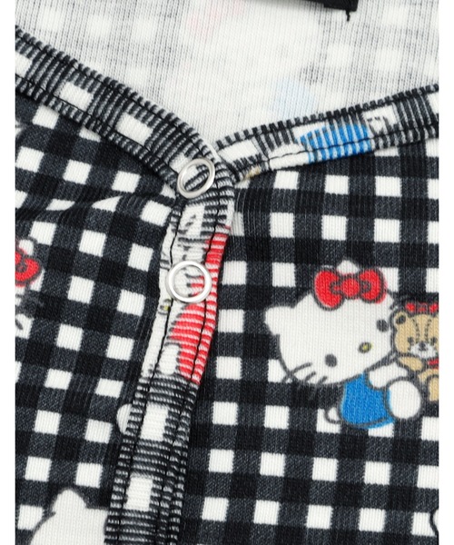「Little sunny bite」 長袖カットソー「HELLO KITTYコラボ」 SMALL ブルー レディース_画像5
