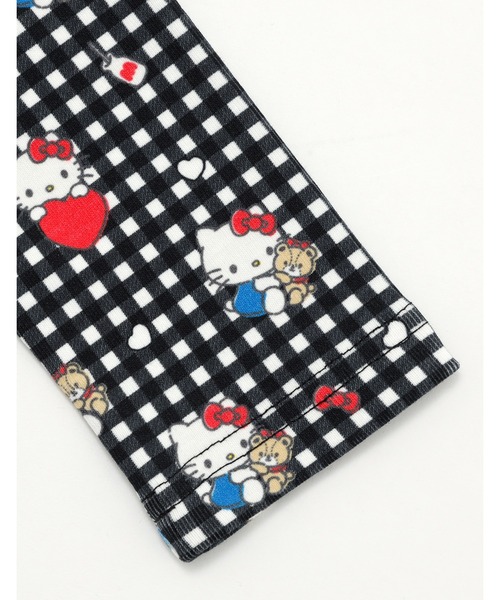 「Little sunny bite」 長袖カットソー「HELLO KITTYコラボ」 SMALL ブルー レディース_画像9