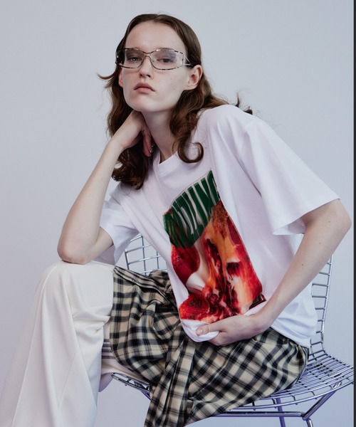 MAISON SPECIAL（メゾンスペシャル） tシャツ 半袖 3D Dazzling Print
