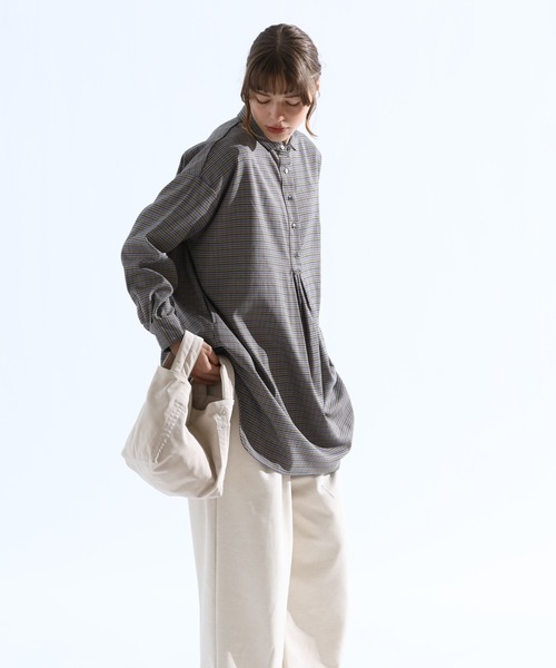 「Kelen」 長袖チュニック S グリーン レディース_画像4