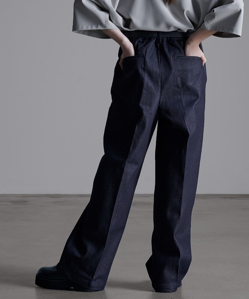 「Loose/ルース」 デニムパンツ M サックスブルー メンズ_画像3