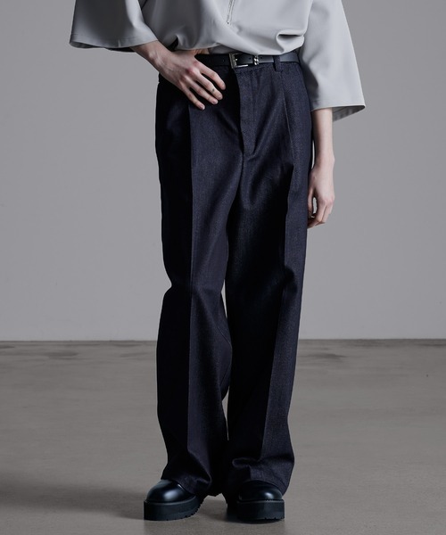 「Loose/ルース」 デニムパンツ M サックスブルー メンズ_画像4