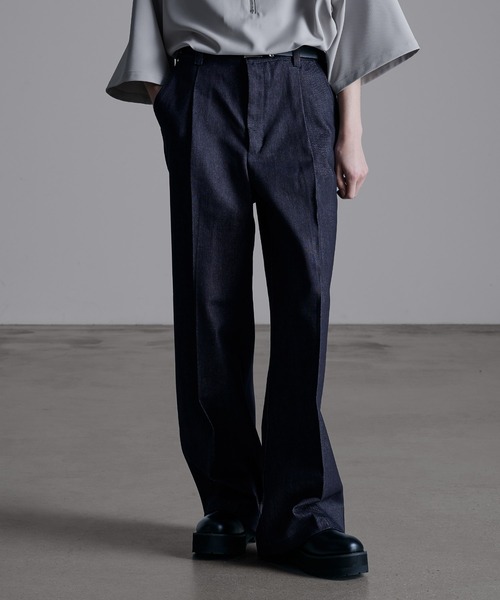「Loose/ルース」 デニムパンツ M サックスブルー メンズ_画像5