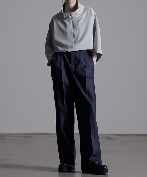 「Loose/ルース」 デニムパンツ M サックスブルー メンズ_画像7
