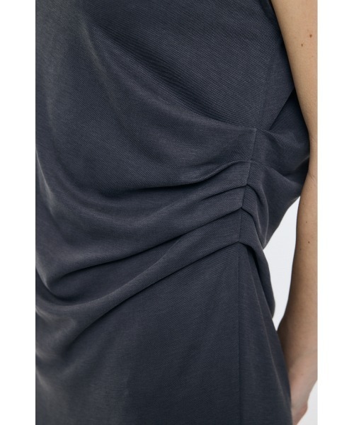MOUSSY（マウジー） ワンピース ASSYMMETRY NECK JERSEY ドレス