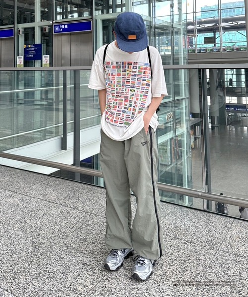 「Perushu」 イージーパンツ MEDIUM オフホワイト メンズ_画像4