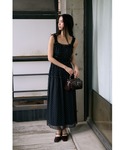 ワンピース SHIRRING FRILL DR...の詳細画像3