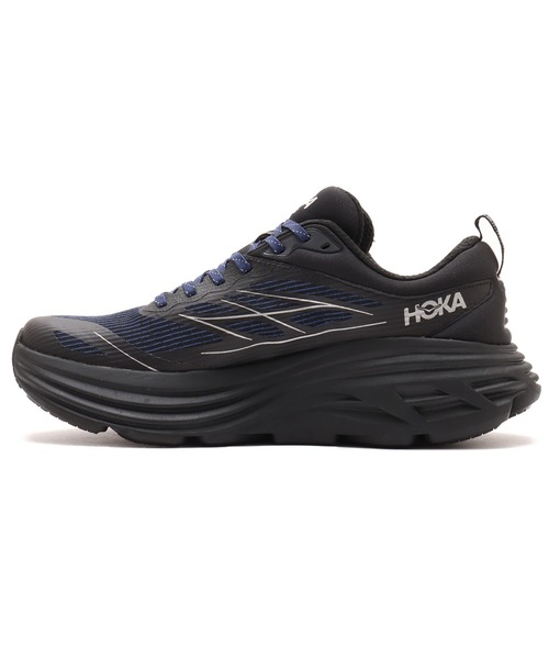 「HOKA」 ローカットスニーカー 26.0cm ネイビー メンズ_画像2
