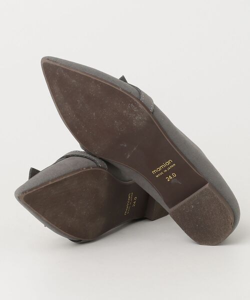 「MAMIAN」 パンプス 24.0cm チャコールグレー レディース_画像3