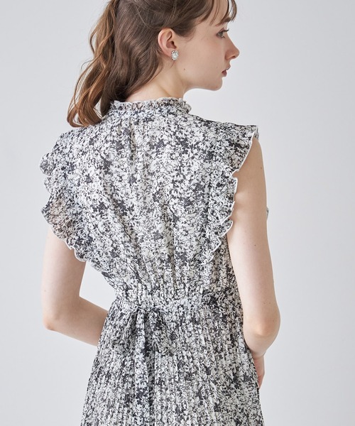 「tocco closet」 ノースリーブワンピース M ブラック レディース_画像4