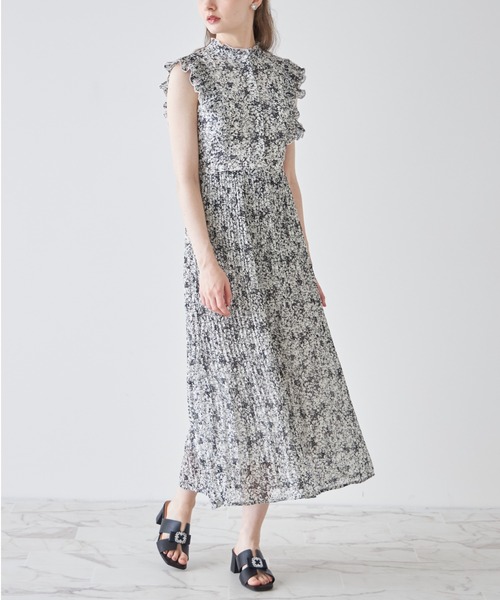 「tocco closet」 ノースリーブワンピース M ブラック レディース_画像5