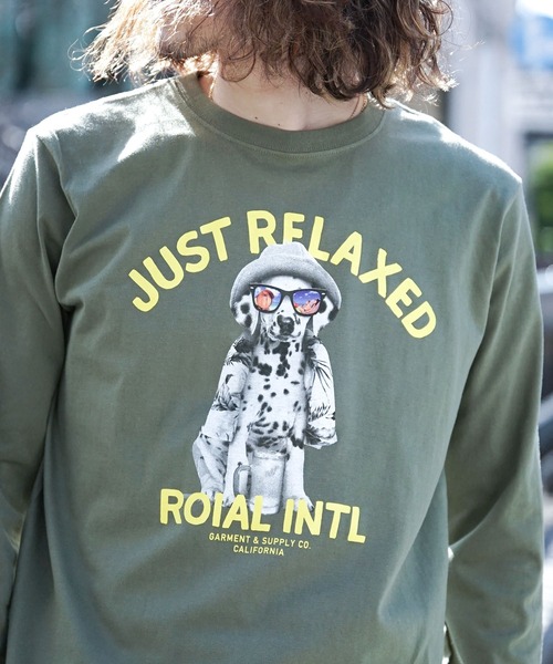 「roial」 長袖Tシャツ LARGE ホワイト メンズ_画像7