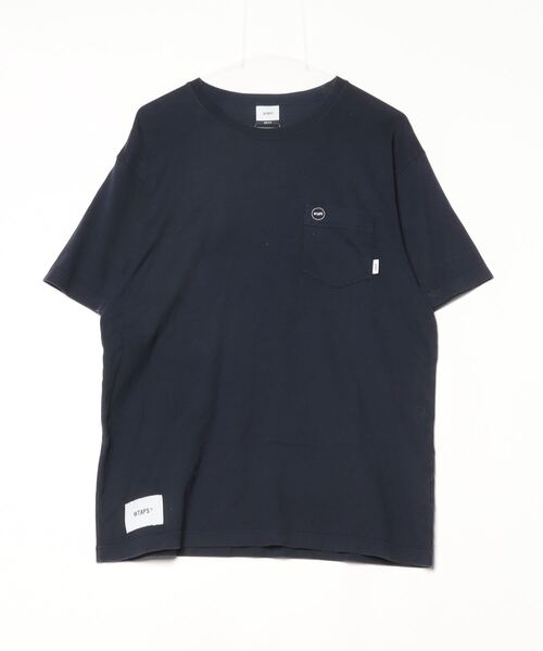 WTAPS Tシャツ ネイビー サイズL WTAPS（ダブルタップス） 半袖Tシャツ 1 ネイビー メンズ : ZOZOTOWN